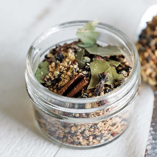 jar of pickling spice