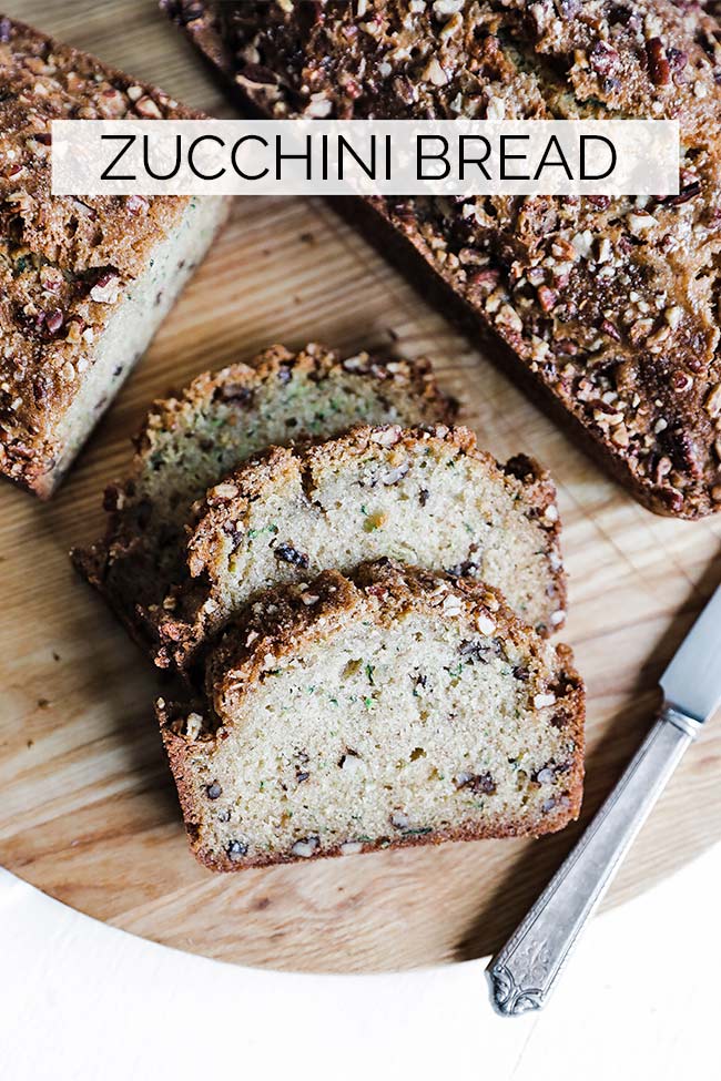 Homemade Zucchini Bread Recipe Chef Billy Parisi