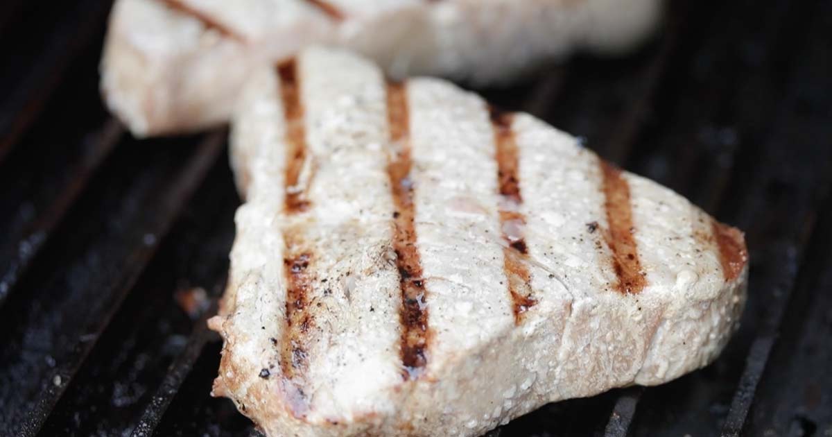 grilling tuna steaks