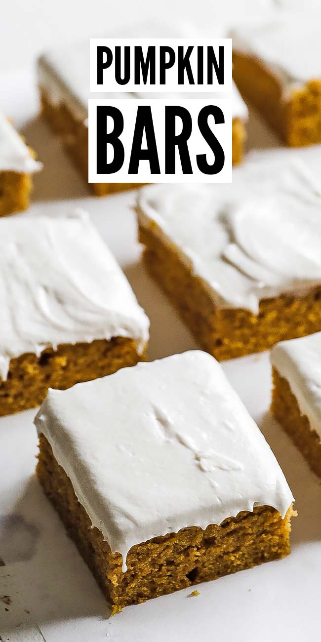 Amazing Homemade Pumpkin Bars Recipe - Chef Billy Parisi