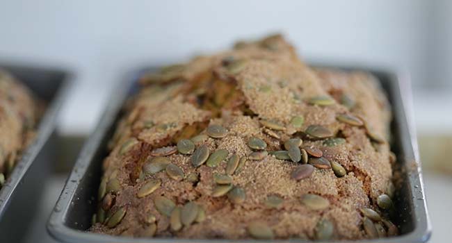 baked homemade pumpkin bread