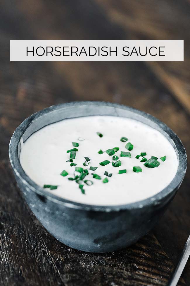 Homemade Creamy Horseradish Sauce Recipe Chef Billy Parisi