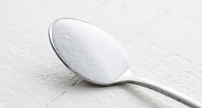 spoonful of powder salt