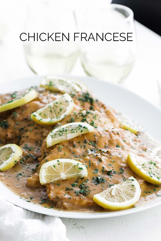 Classic Chicken Francese Recipe Chef Billy Parisi