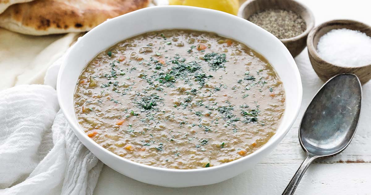 Homemade Lentil Soup Recipe - Chef Billy Parisi