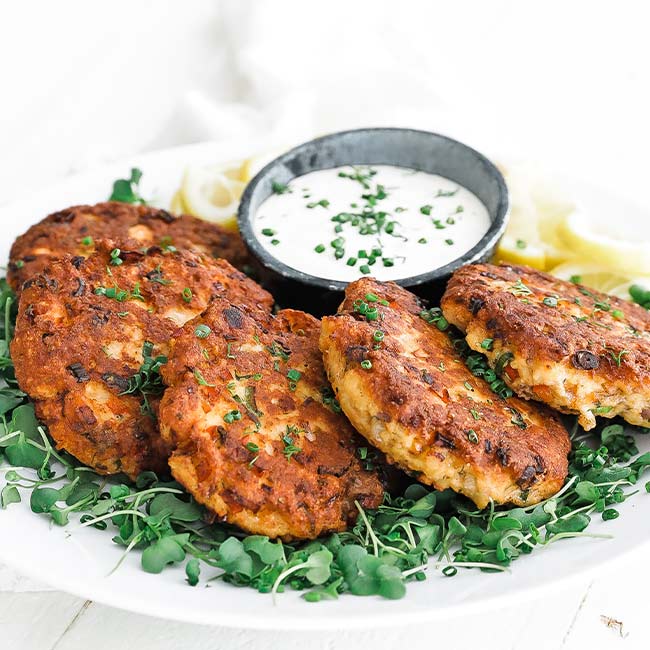 Salmon Burger Recipe - Chef Billy Parisi