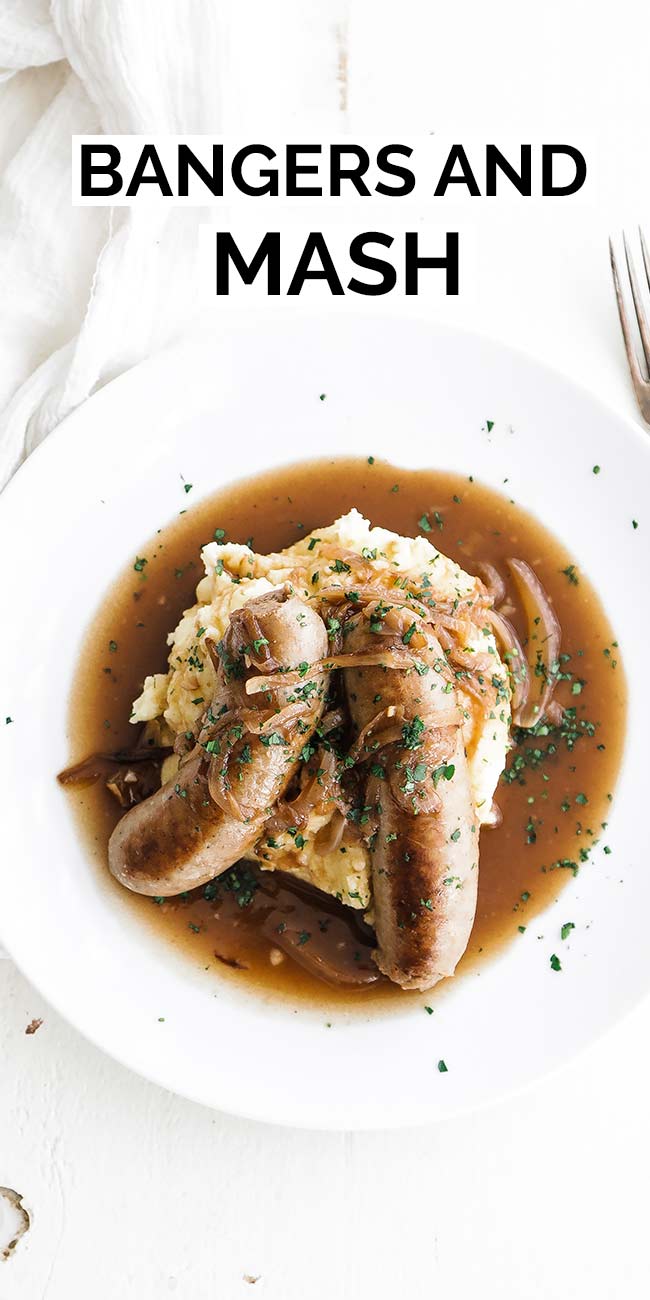 Homemade Bangers and Mash Recipe Chef Billy Parisi