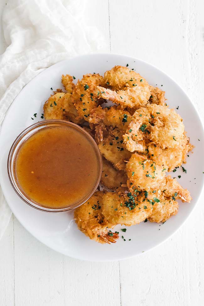 coconut shrimp appetizer