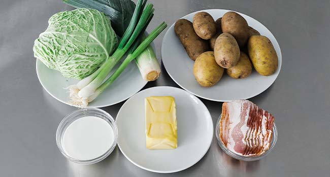 ingredients to make colcannon