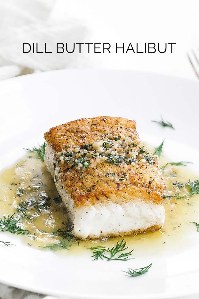 Pan Seared Halibut Recipe with Lemon Dill Butter Chef Billy Parisi