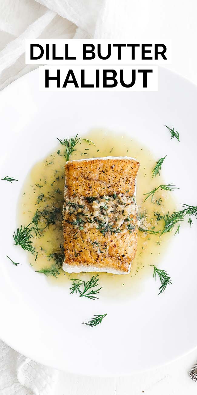 Pan Seared Halibut Recipe with Lemon Dill Butter Chef Billy Parisi