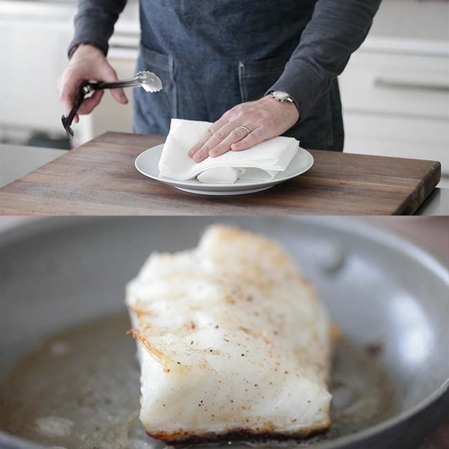 baked chilean sea bass