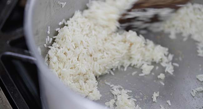 cooking white rice