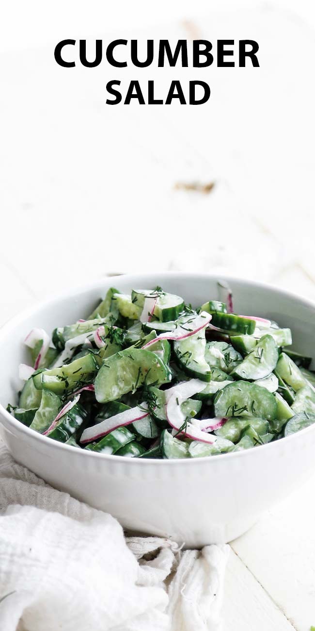 Easy Cucumber Salad Recipe Chef Billy Parisi