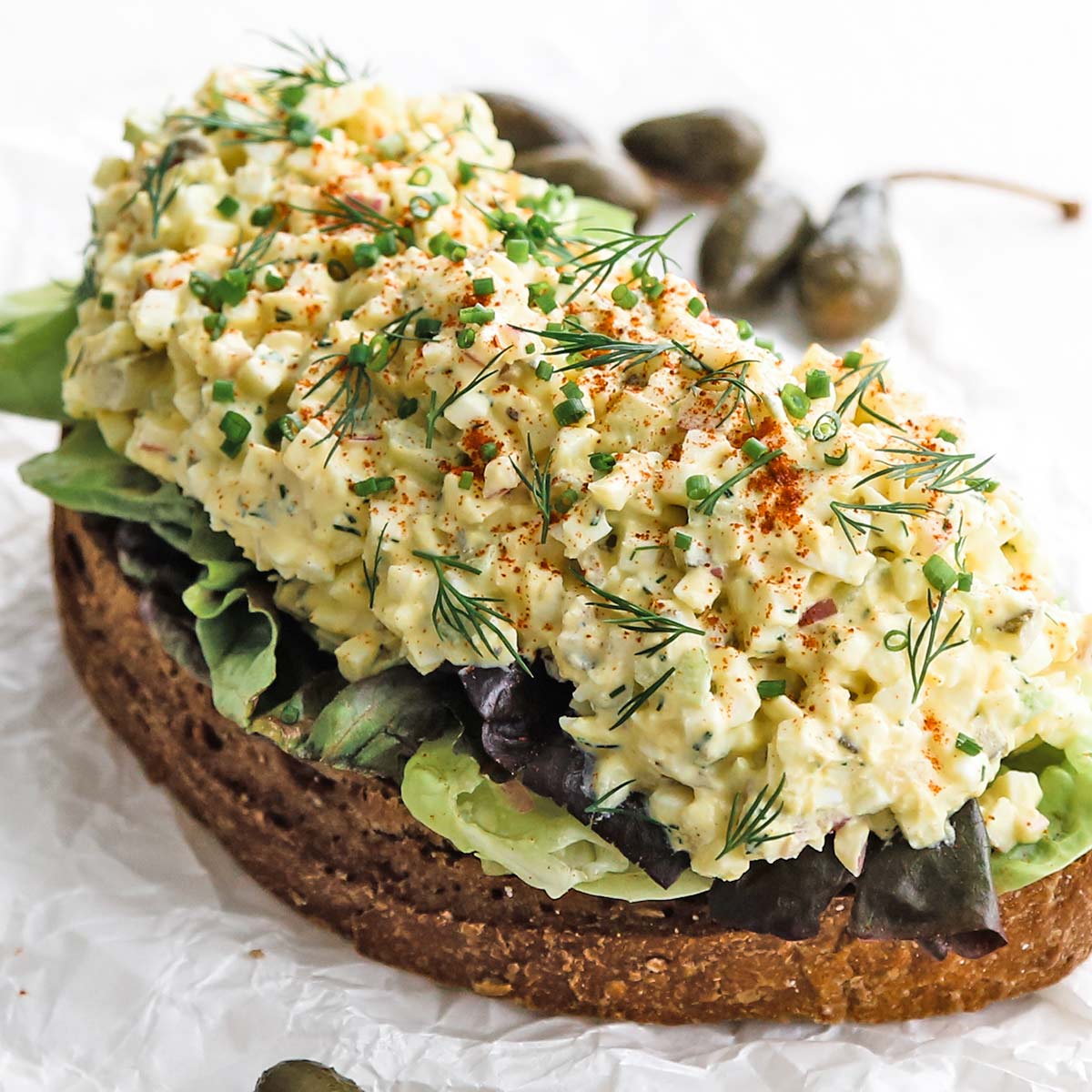 Classic Egg Salad - The Chunky Chef