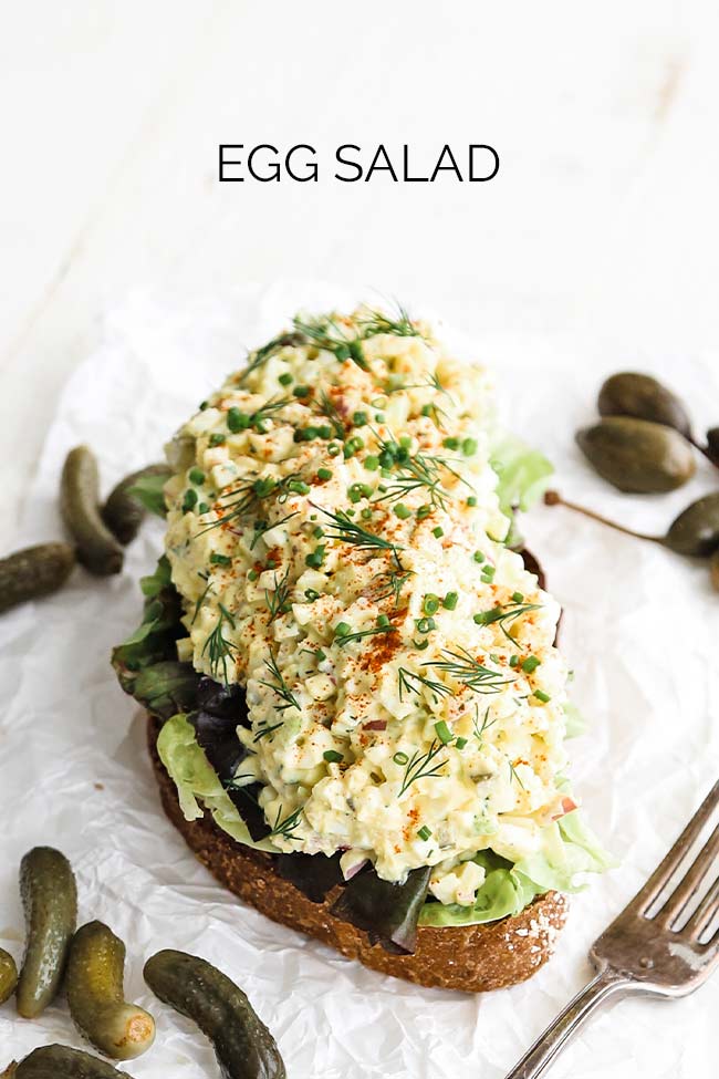 Easy Egg Salad Recipe Chef Billy Parisi