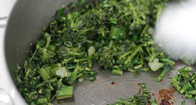 cooking broccolini 