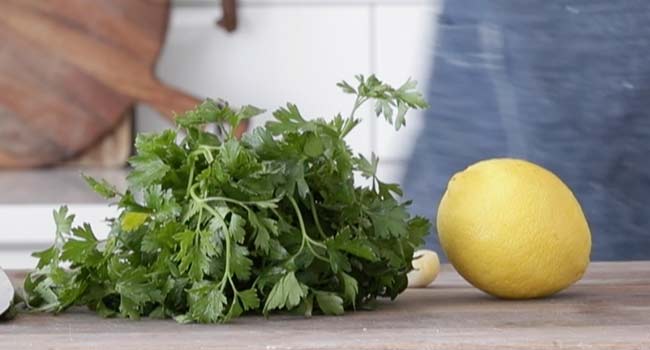 ingredients to make gremolata