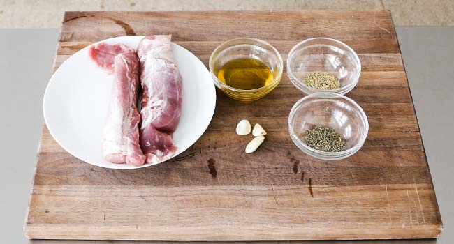 ingredients for pork tenderloin