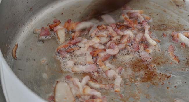 rendering bacon fat