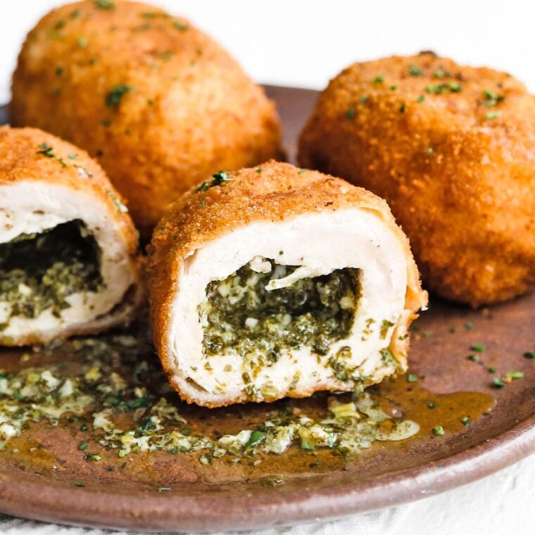 Classic Chicken Kiev Recipe - Chef Billy Parisi