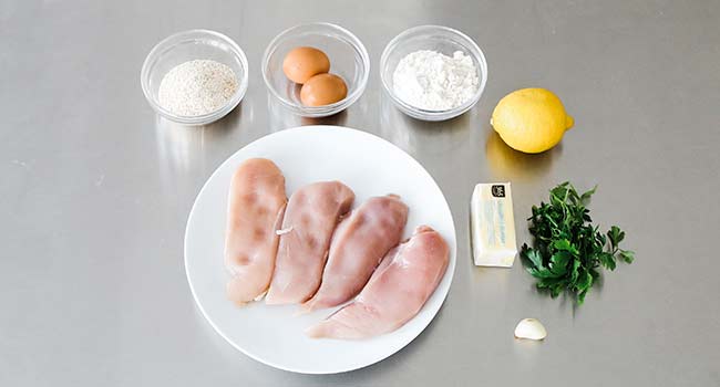 ingredients for chicken kiev