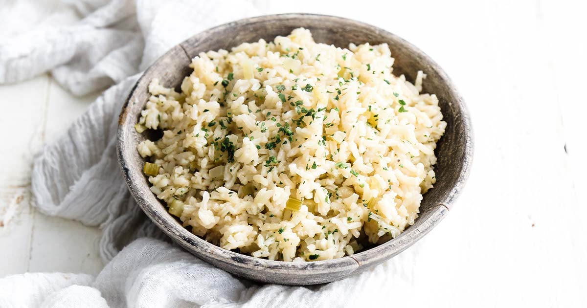 Traditional Rice Pilaf Recipe Chef Billy Parisi