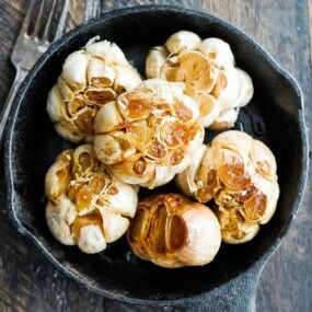 roasted garlic bulbs