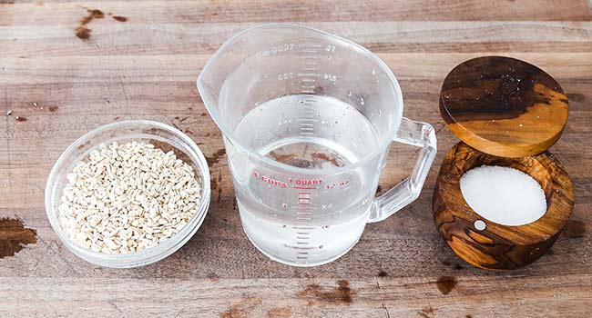 ingredients to make barley