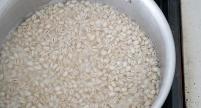 cooking barley