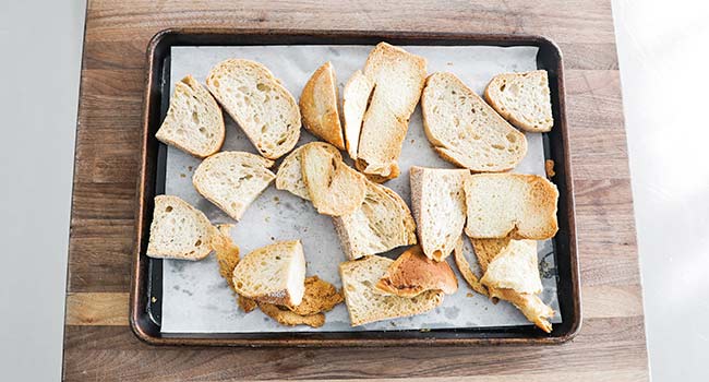 toasted bread slices