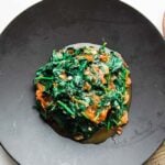 bowl of italian spinach