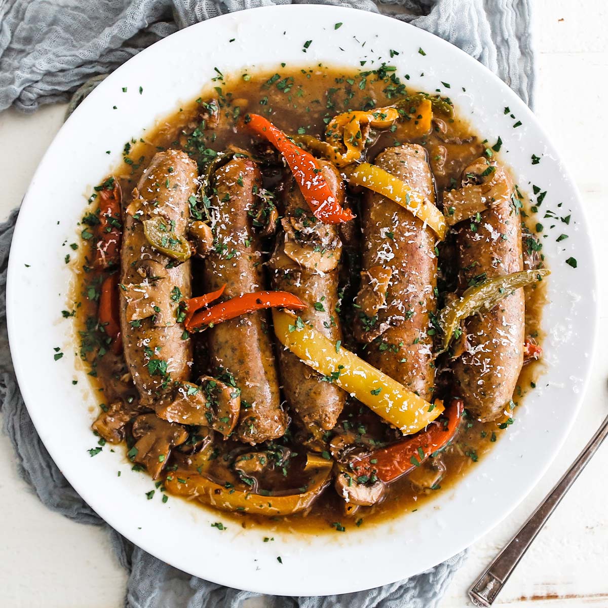 How To Make Sausage And Peppers With Sausage Links Or Patties ...