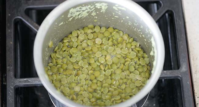 cooking split peas