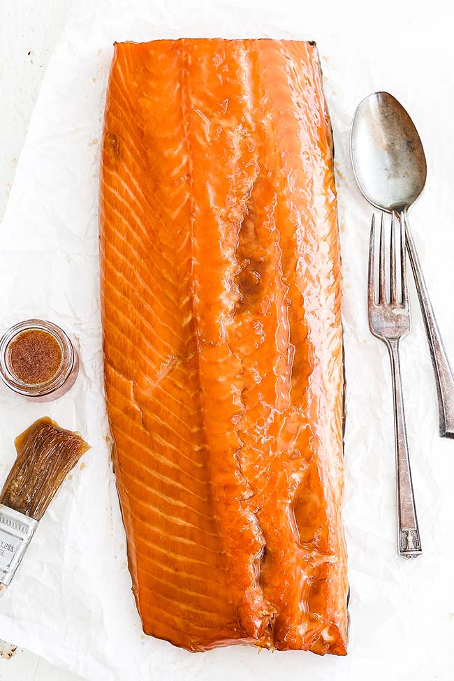 side of smoked salmon