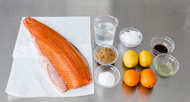 smoked salmon ingredients