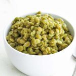 bowl of cooked split peas