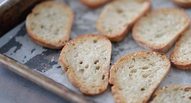 baked crostini