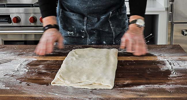 folded dough