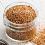 BBQ spice rub in a jar