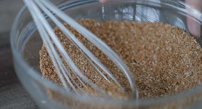 mixing spices in a bowl