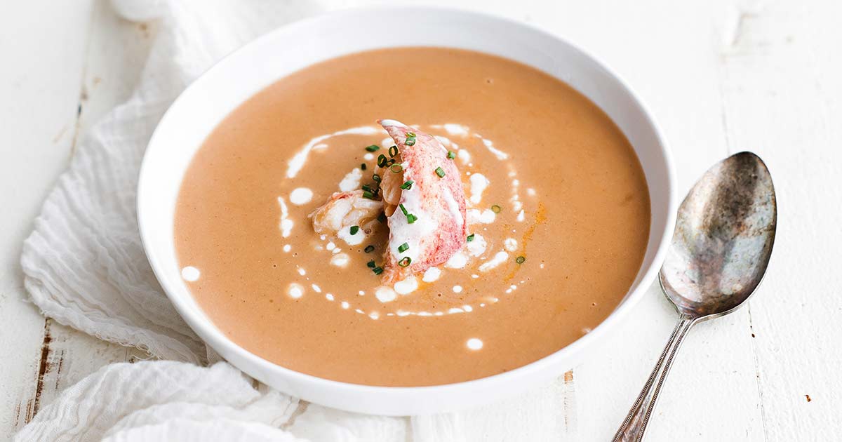 Chef's Lobster Bisque Recipe Chef Billy Parisi