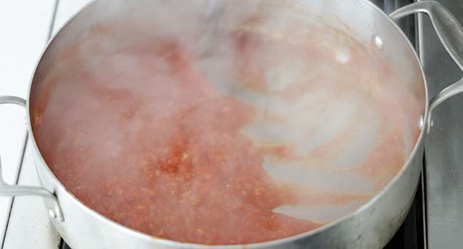 cooking tomatoes