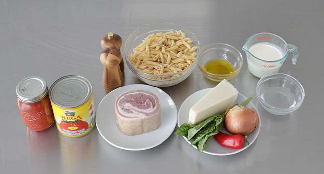 penne alla vodka ingredients