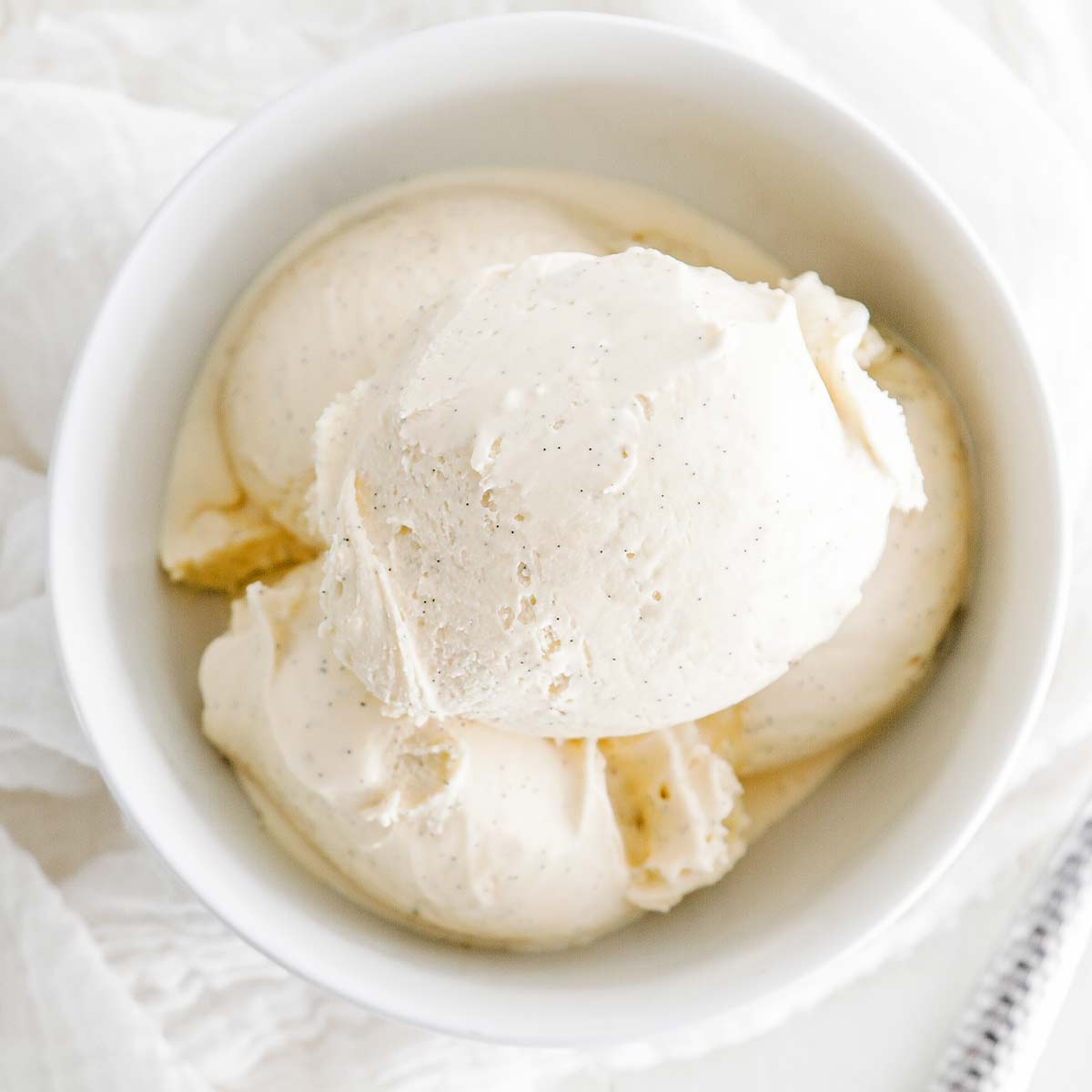 Homemade Vanilla Ice Cream Recipe