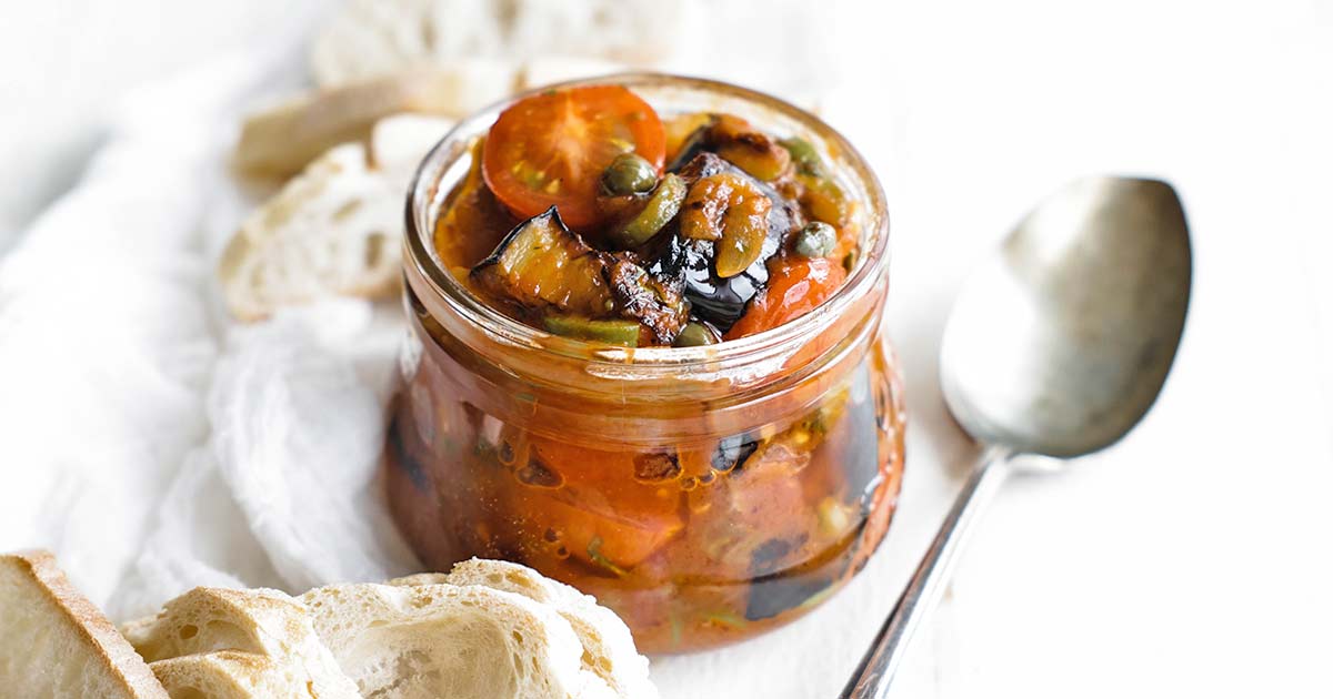 Sicilian Caponata Easy Recipe - EnriLemoine