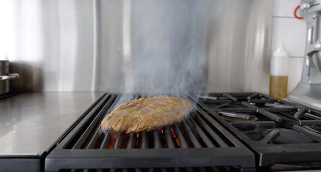 grilling carne asada