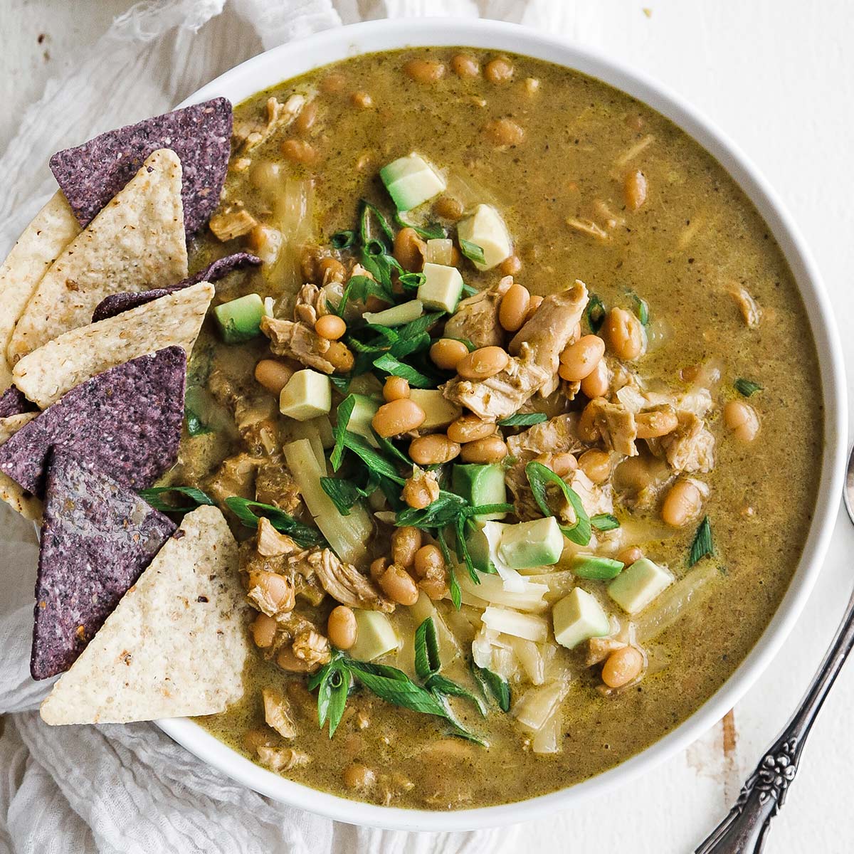 Creamy White Chicken Chili Recipe-image