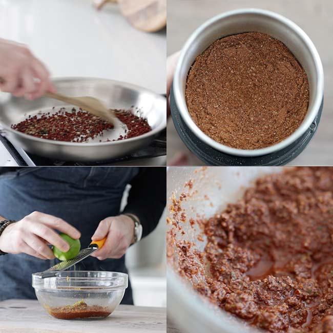 procedures to make achiote paste