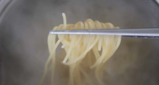 cooking pasta